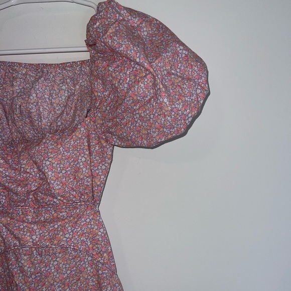 LAIT COLLECTION STACEY PUFF SLEEVE CUTOUT DRESS xs - Picture 5 of 12